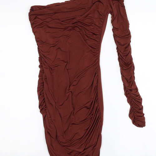 Missguided Womens Brown   Bodycon  Size 8