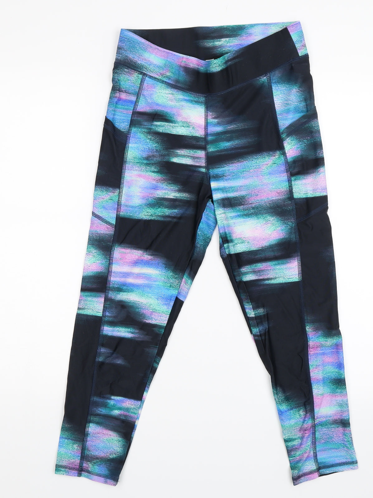F&F Womens Blue   Jogger Leggings Size 12 L22 in