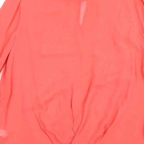 NEXT Womens Orange   Basic Blouse Size 10