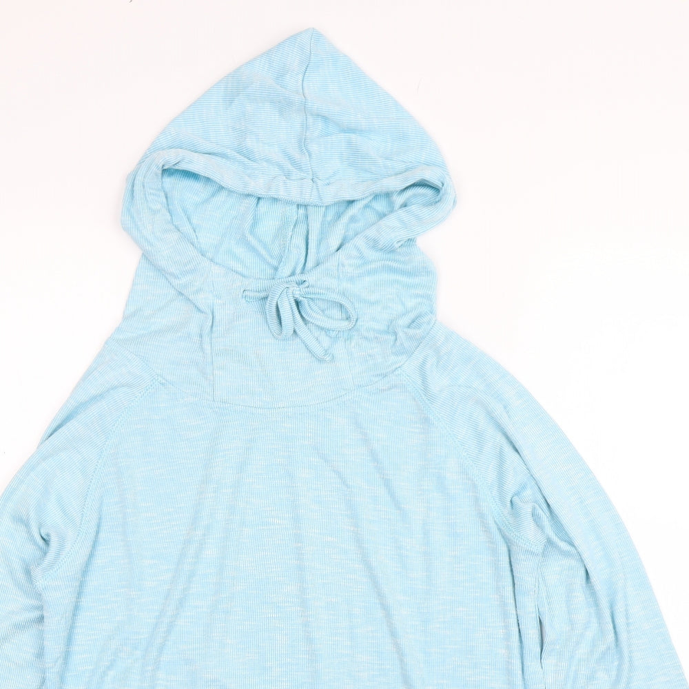 St Bernard Womens Blue   Pullover Hoodie Size M