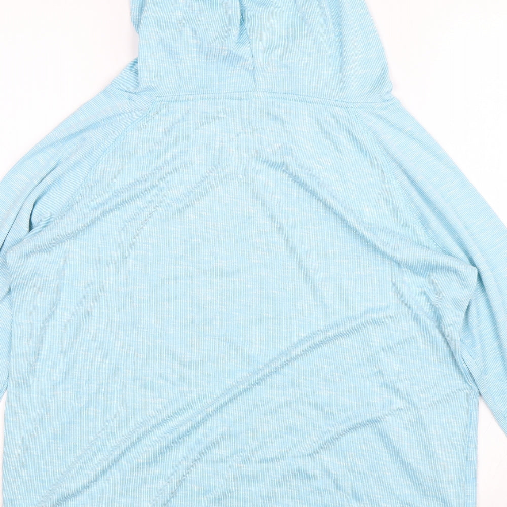 St Bernard Womens Blue   Pullover Hoodie Size M