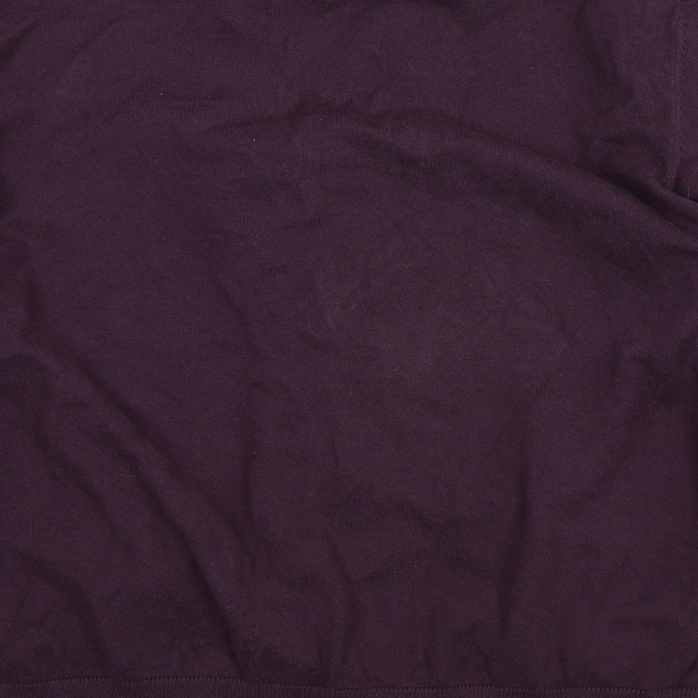 French Connection Womens Purple   Cardigan Jumper Size XL