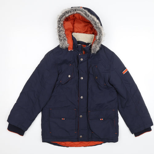 Monsoon Boys Blue   Jacket  Size 9-10 Years