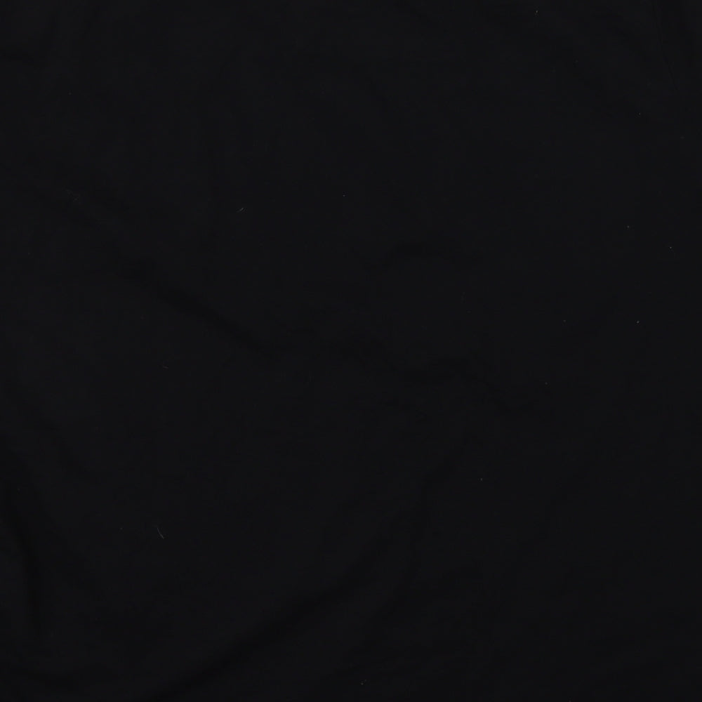 George Womens Black   Basic T-Shirt Size 22