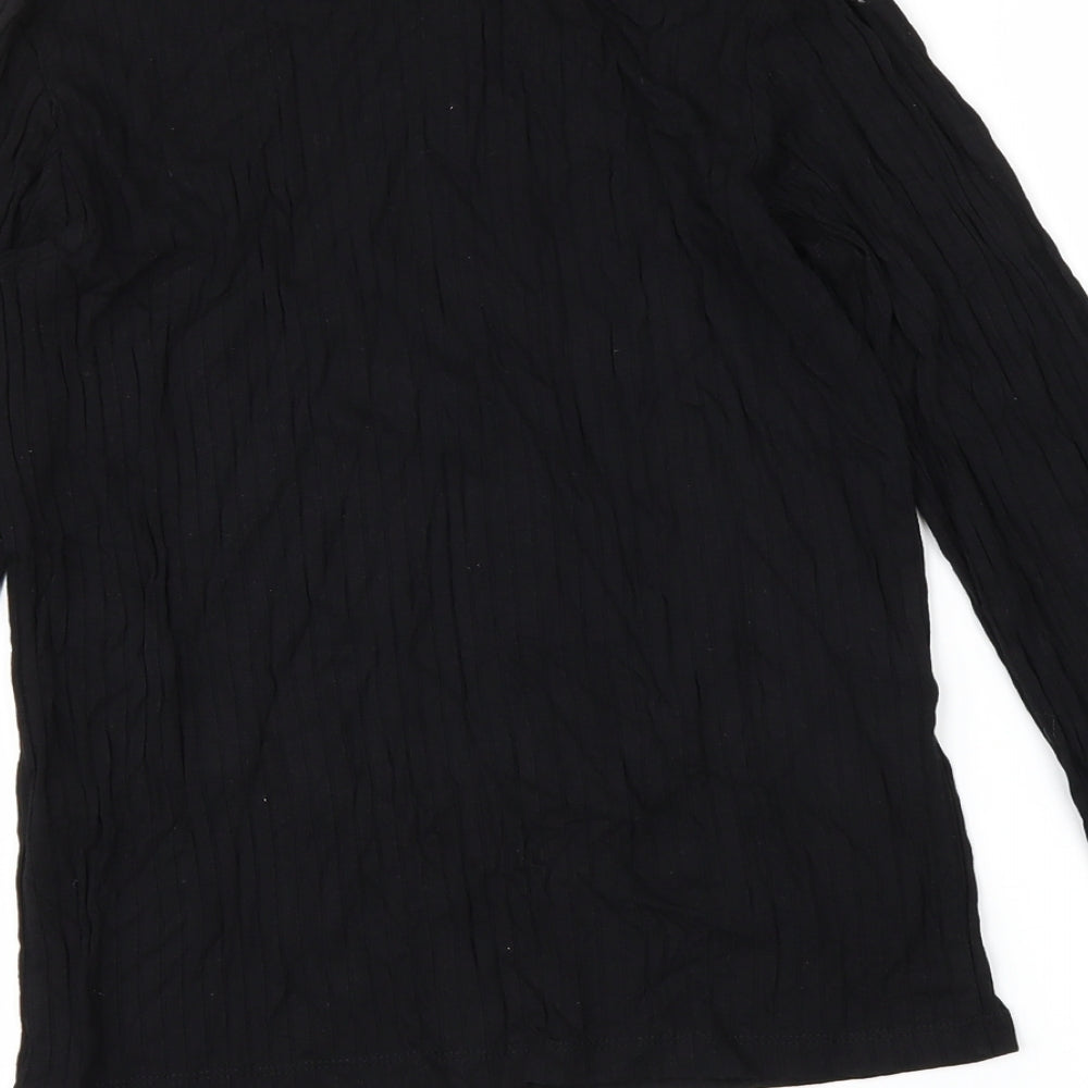 Select Womens Black   Pullover Jumper Size S