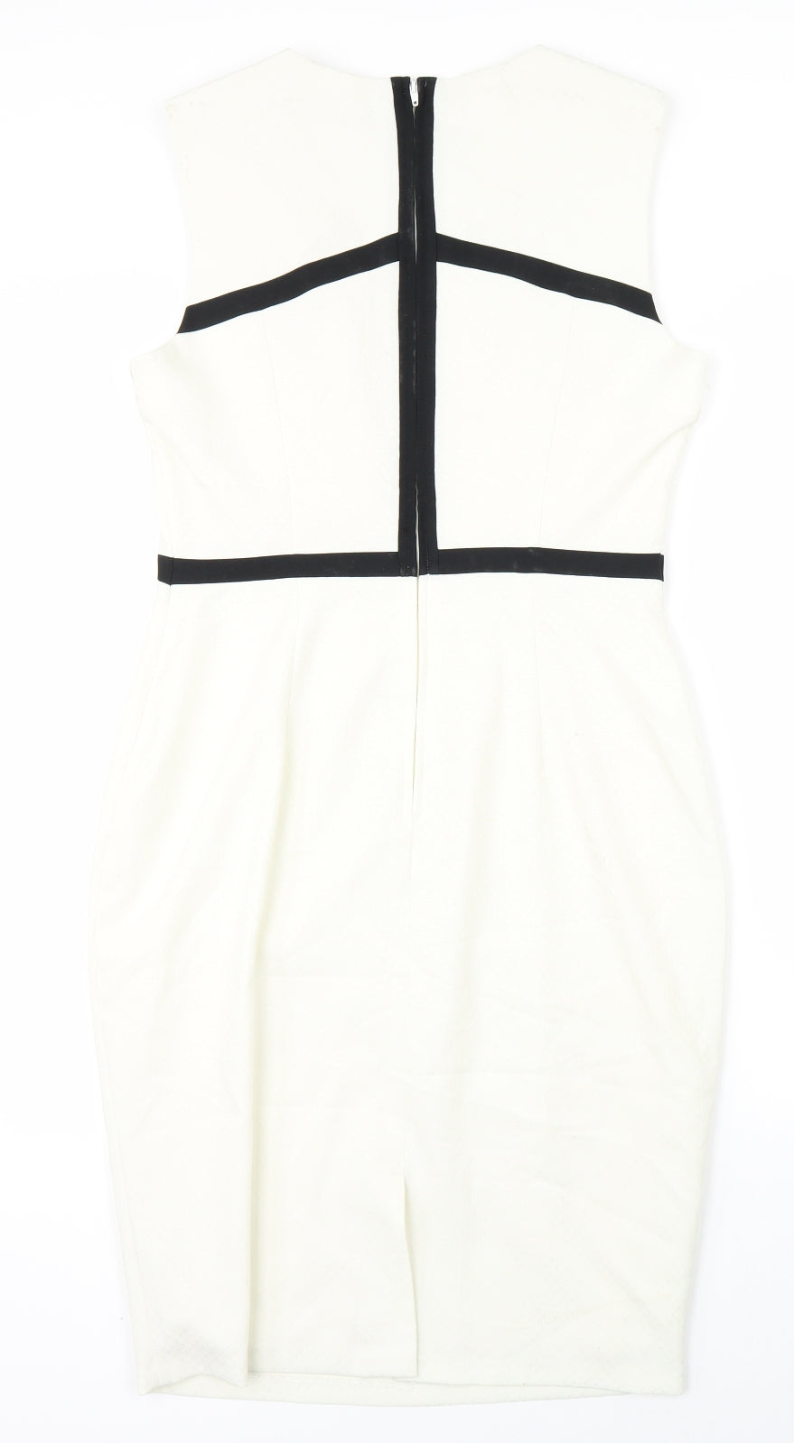 Dorothy Perkins Womens Beige   A-Line  Size 10