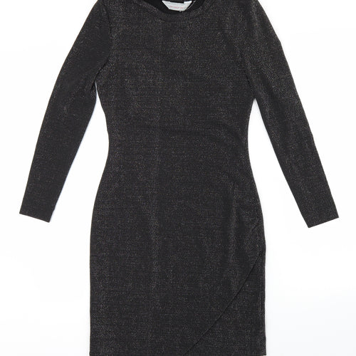 Dorothy Perkins Womens Black   Pencil Dress  Size 8