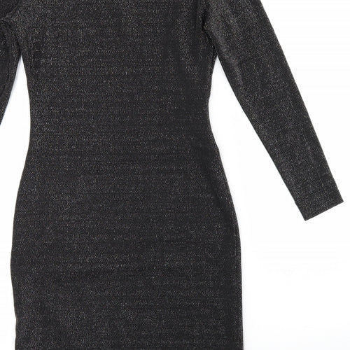 Dorothy Perkins Womens Black   Pencil Dress  Size 8
