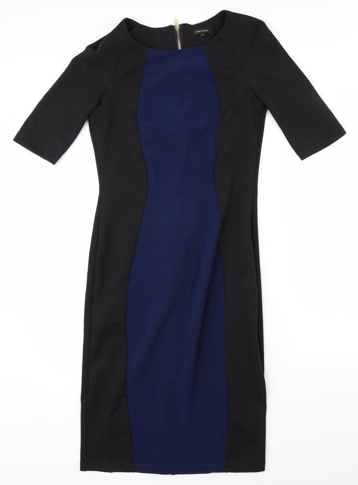 River Island Womens Black A-Line Size 10