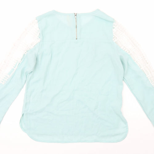 Sweewe Womens Green   Basic Blouse Size M