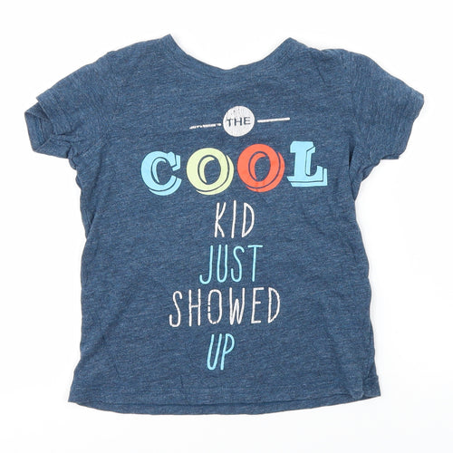 Le Reve Boys Blue   Basic T-Shirt Size 2-3 Years