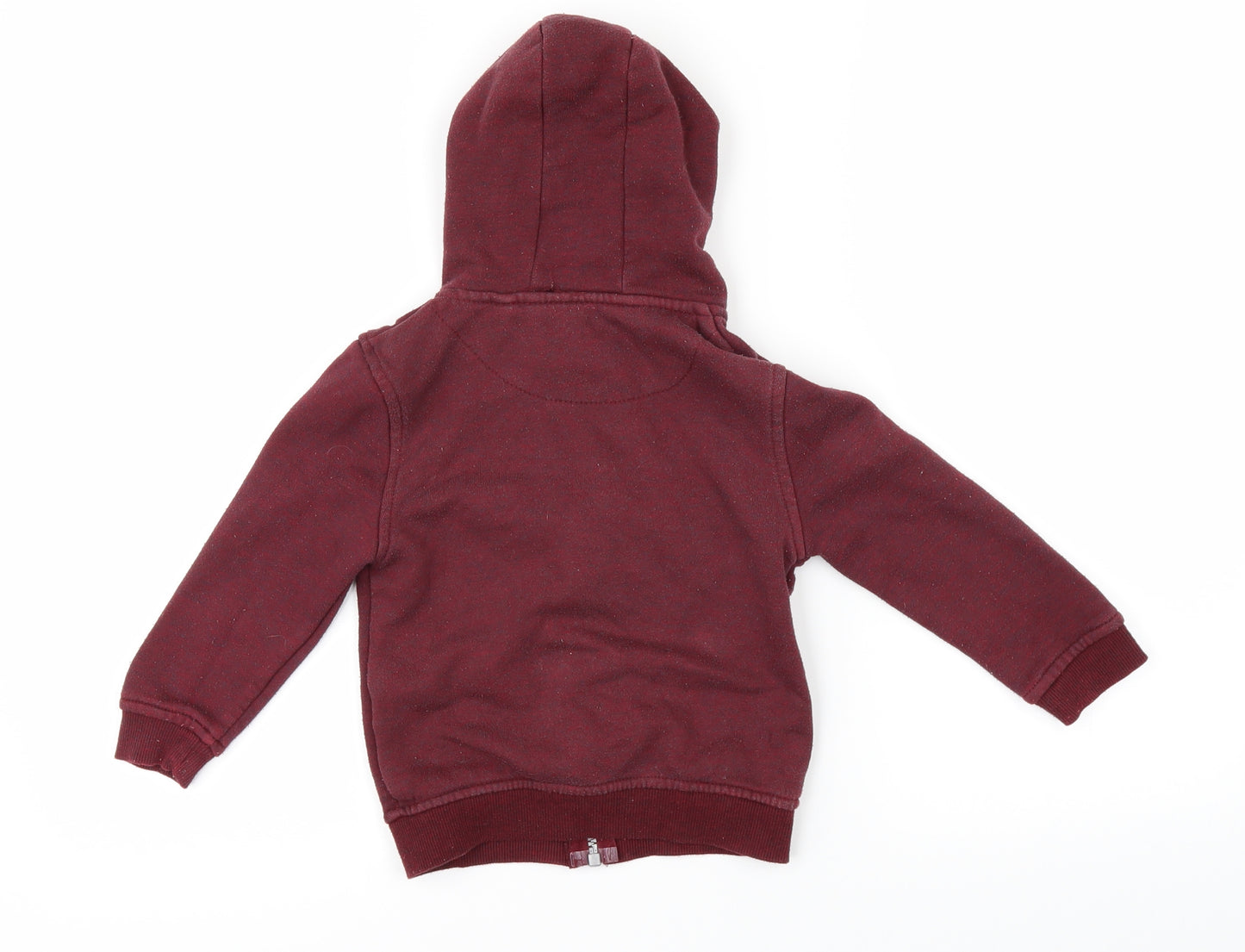 Primark Boys Red   Full Zip Hoodie Size 3 Years