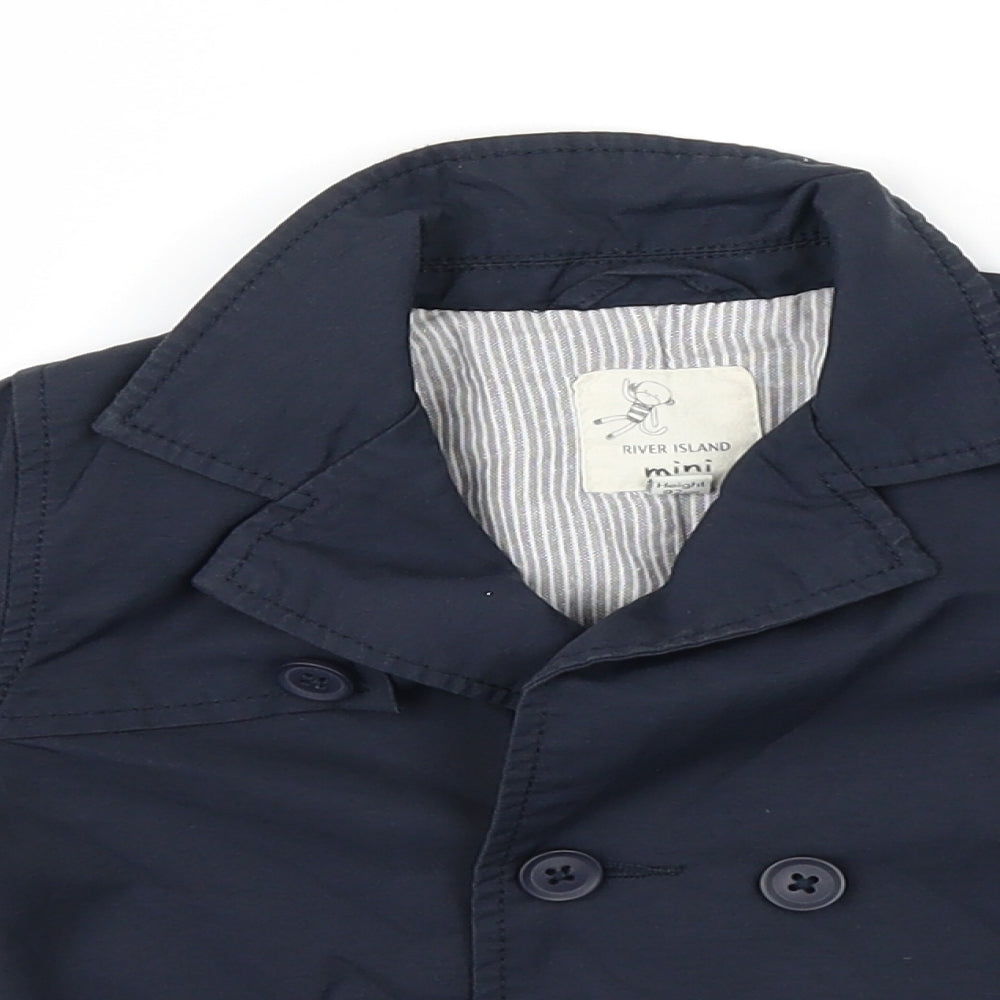River Island Girls Blue   Jacket  Size 18-24 Months