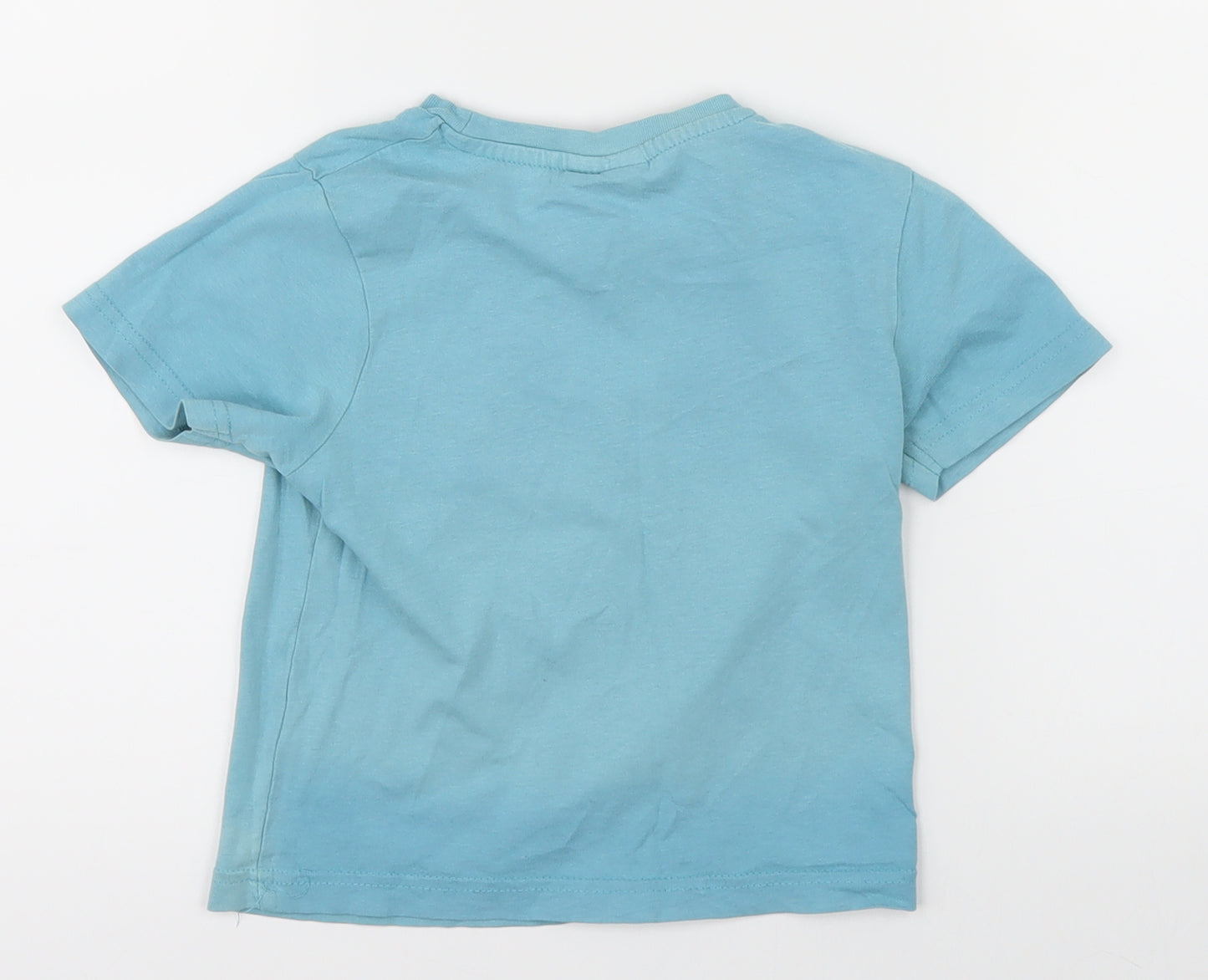 TU Boys Blue   Basic T-Shirt Size 2-3 Years  - thomas the tank engine