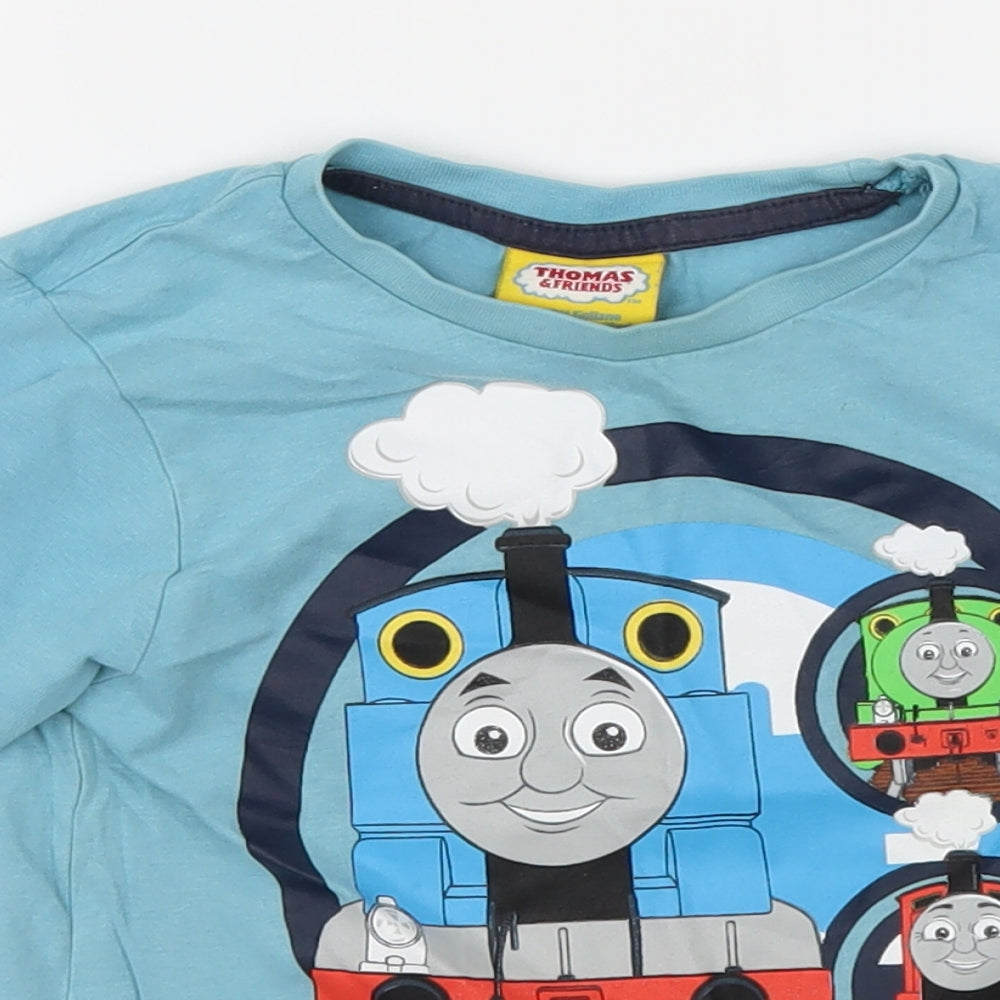 TU Boys Blue   Basic T-Shirt Size 2-3 Years  - thomas the tank engine