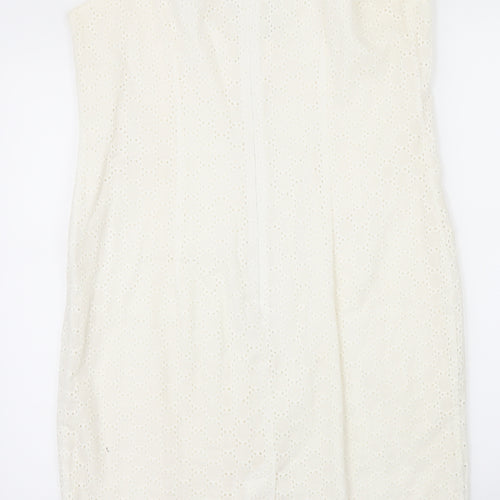 Dorothy Perkins Womens Beige   A-Line  Size 16