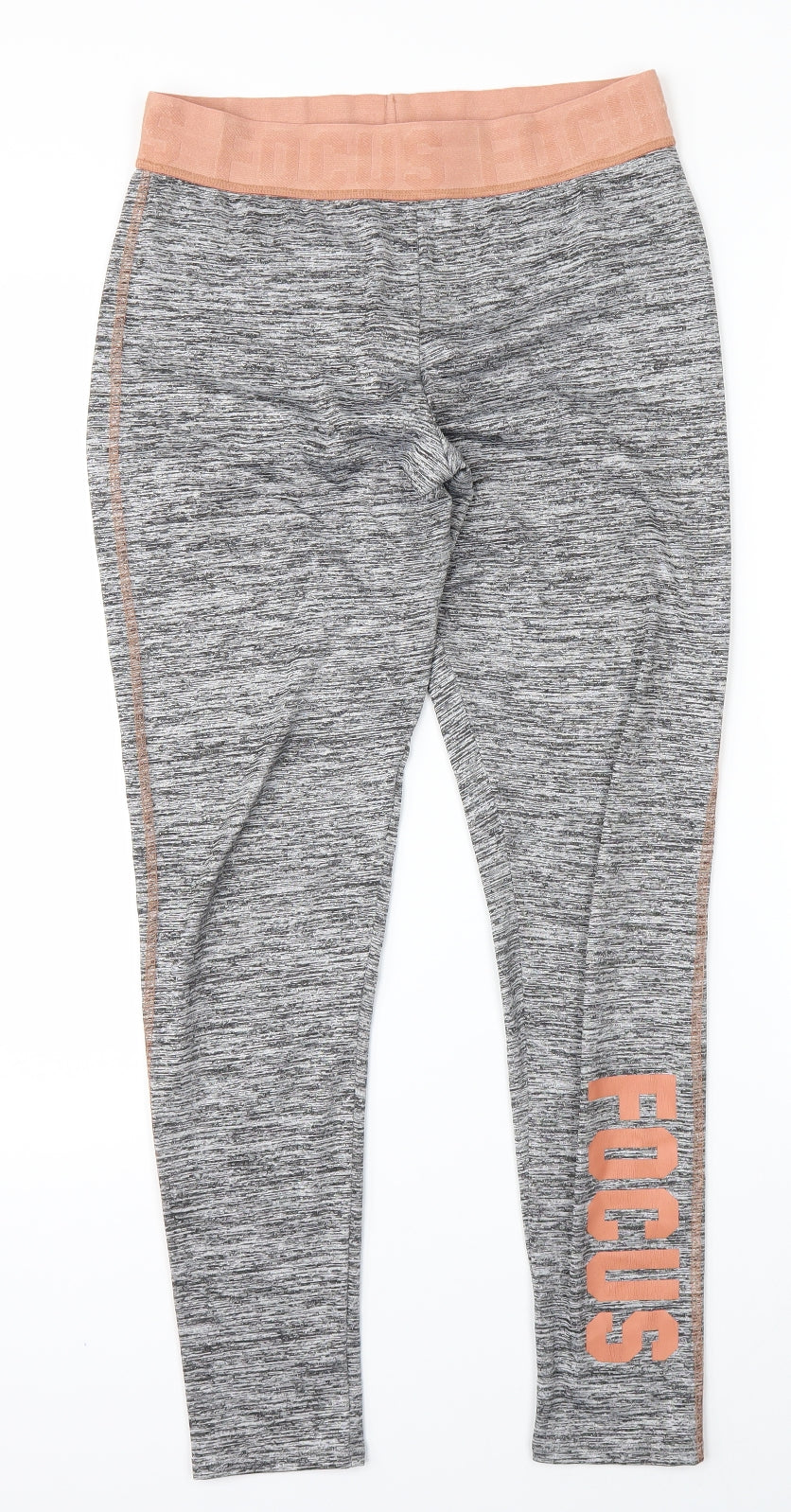 F&F Womens Grey   Jogger Leggings Size M L26 in