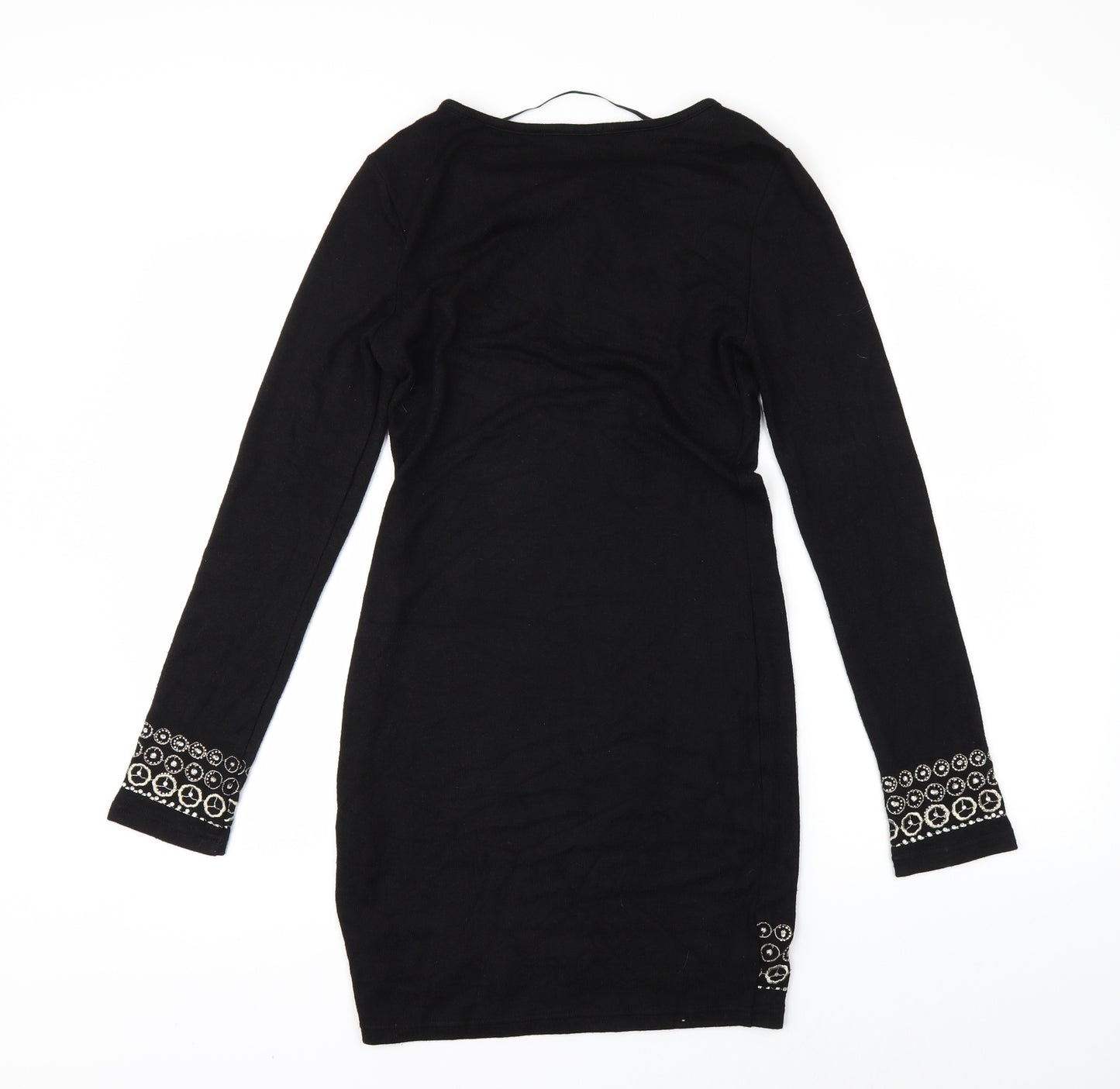 Quiz Womens Black   Shirt Dress  Size S