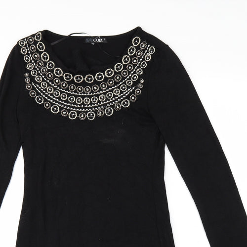 Quiz Womens Black   Shirt Dress  Size S
