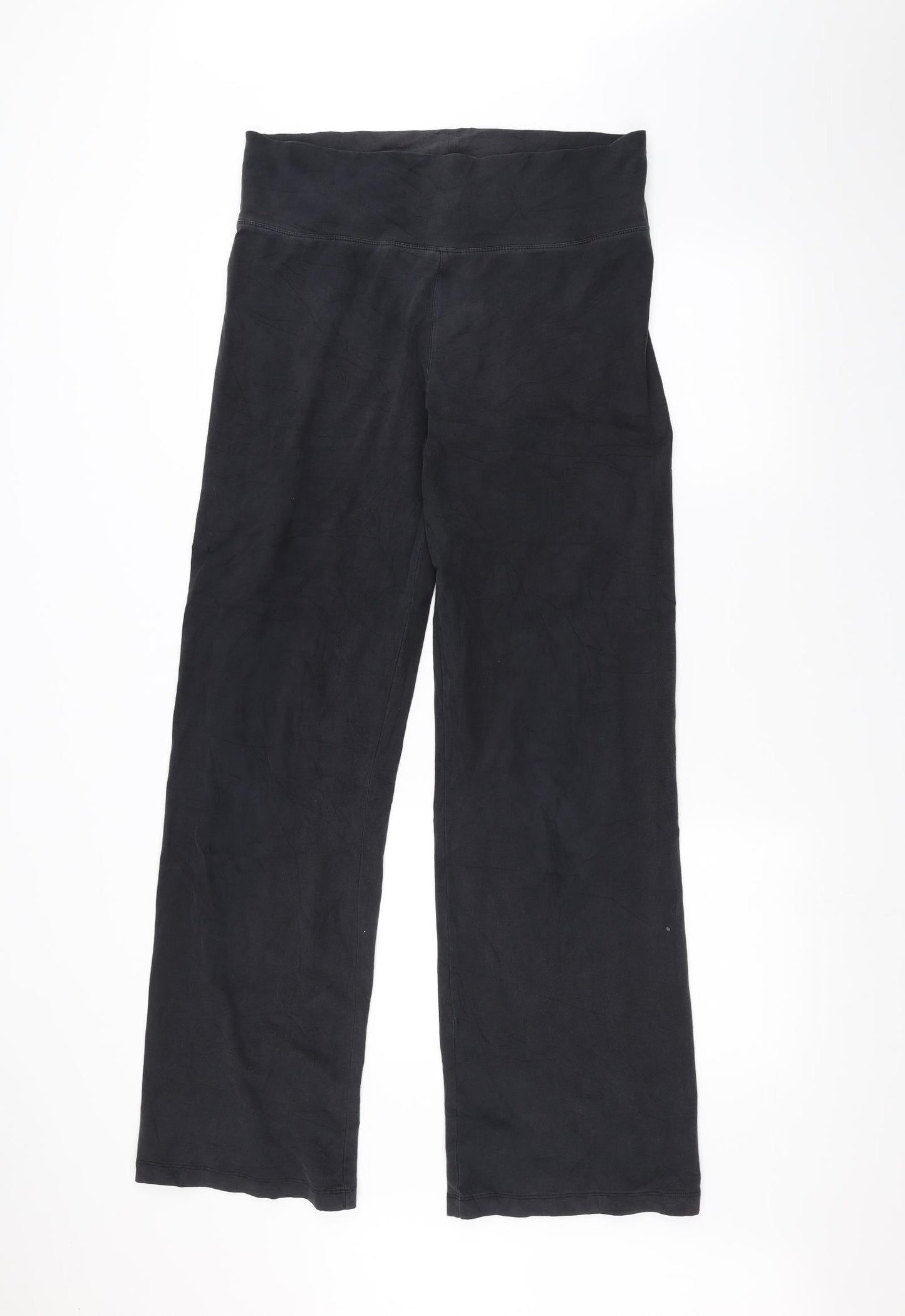 Preworn Womens Black   Trousers  Size 12 L30 in