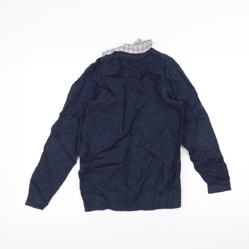 NEXT Girls Blue   Pullover Jumper Size 10 Years