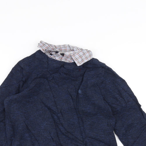 NEXT Girls Blue   Pullover Jumper Size 10 Years