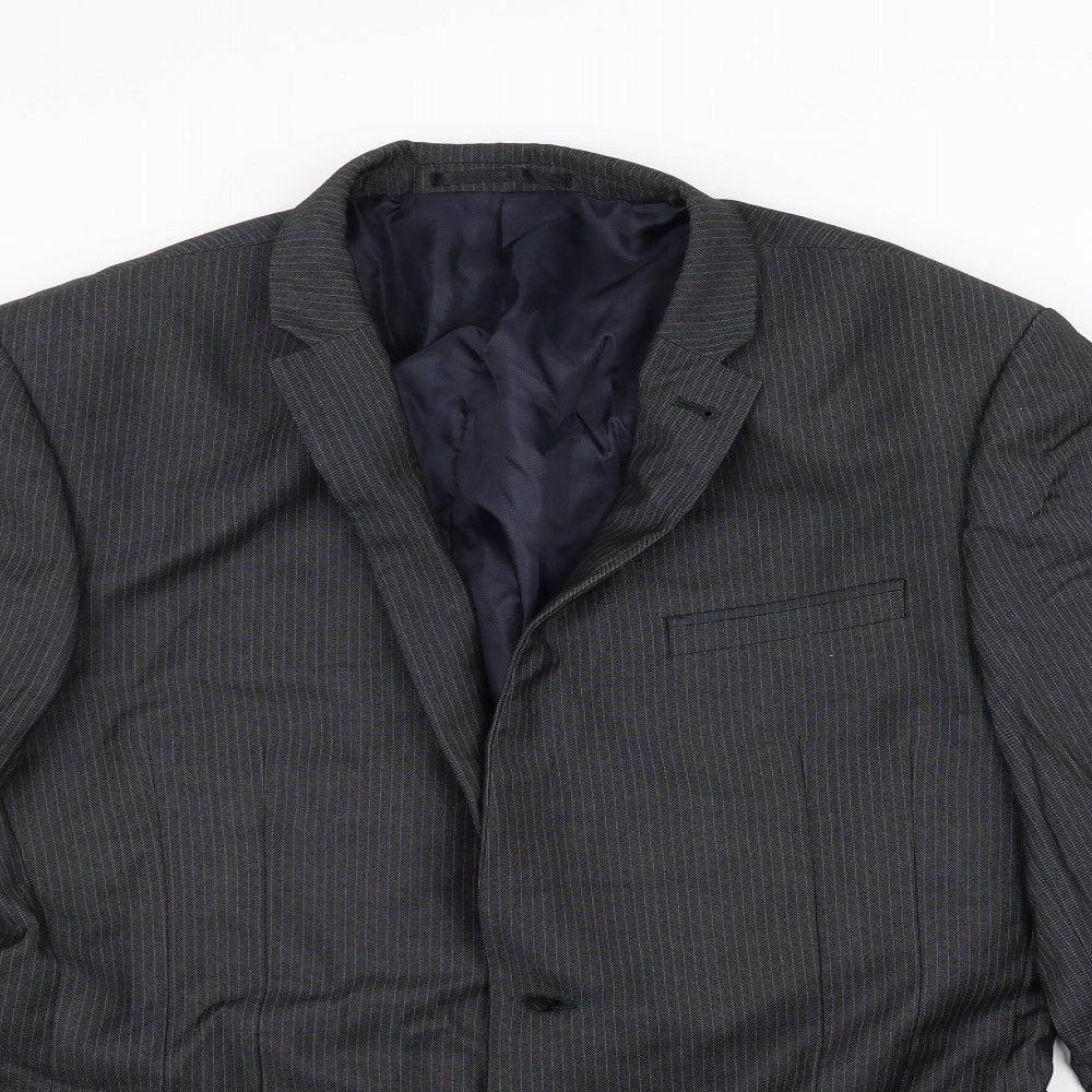 Marks and Spencer Mens Black   Jacket Suit Jacket Size 38