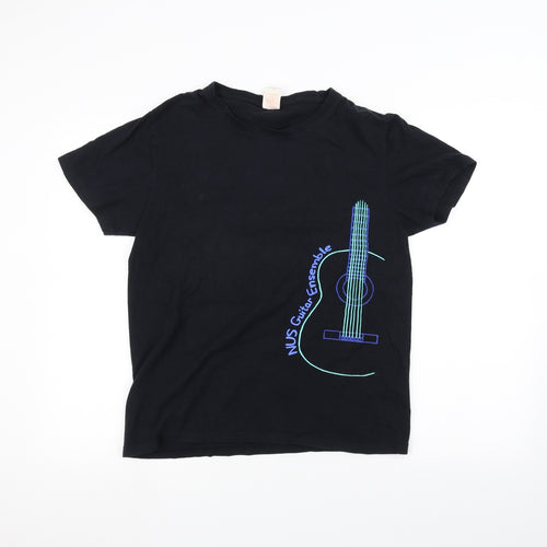 oren sport Womens Black   Basic T-Shirt Size M