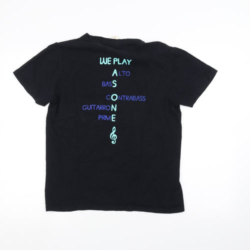 oren sport Womens Black   Basic T-Shirt Size M