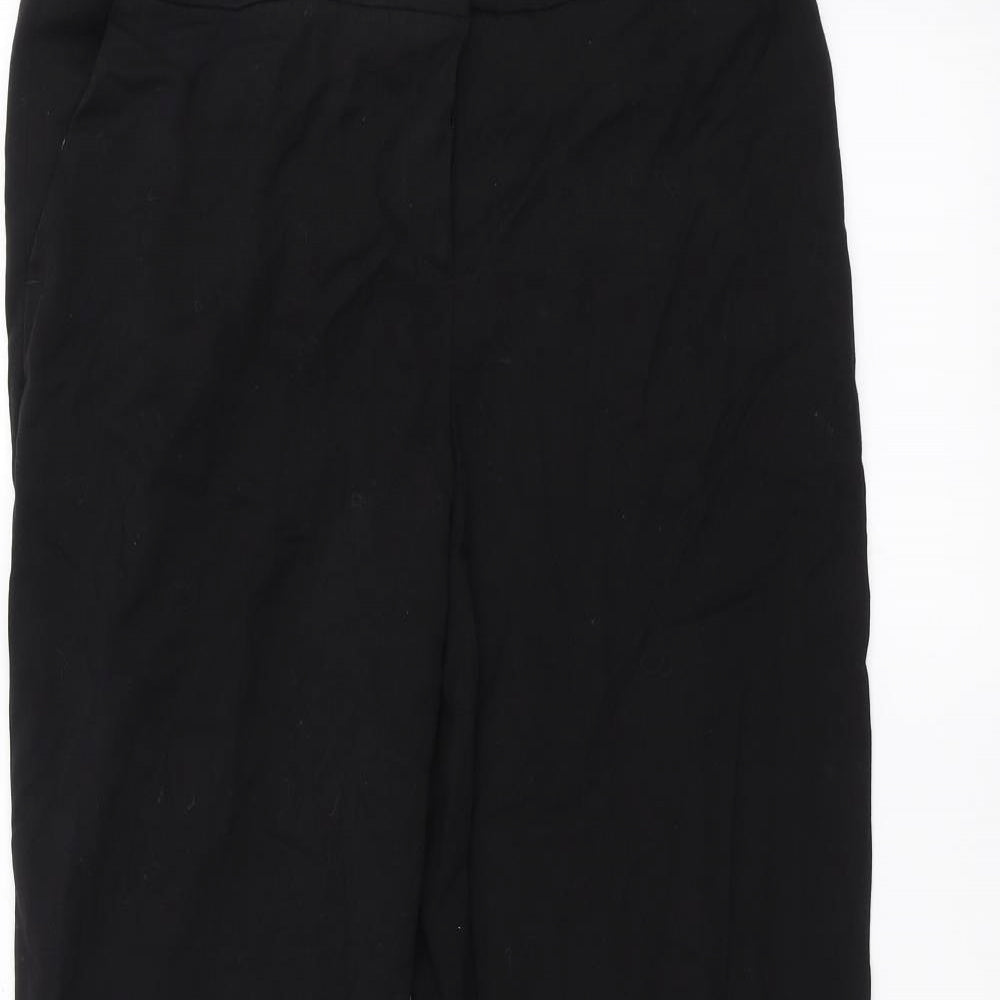 BHS Womens Black   Trousers  Size 14 L29 in
