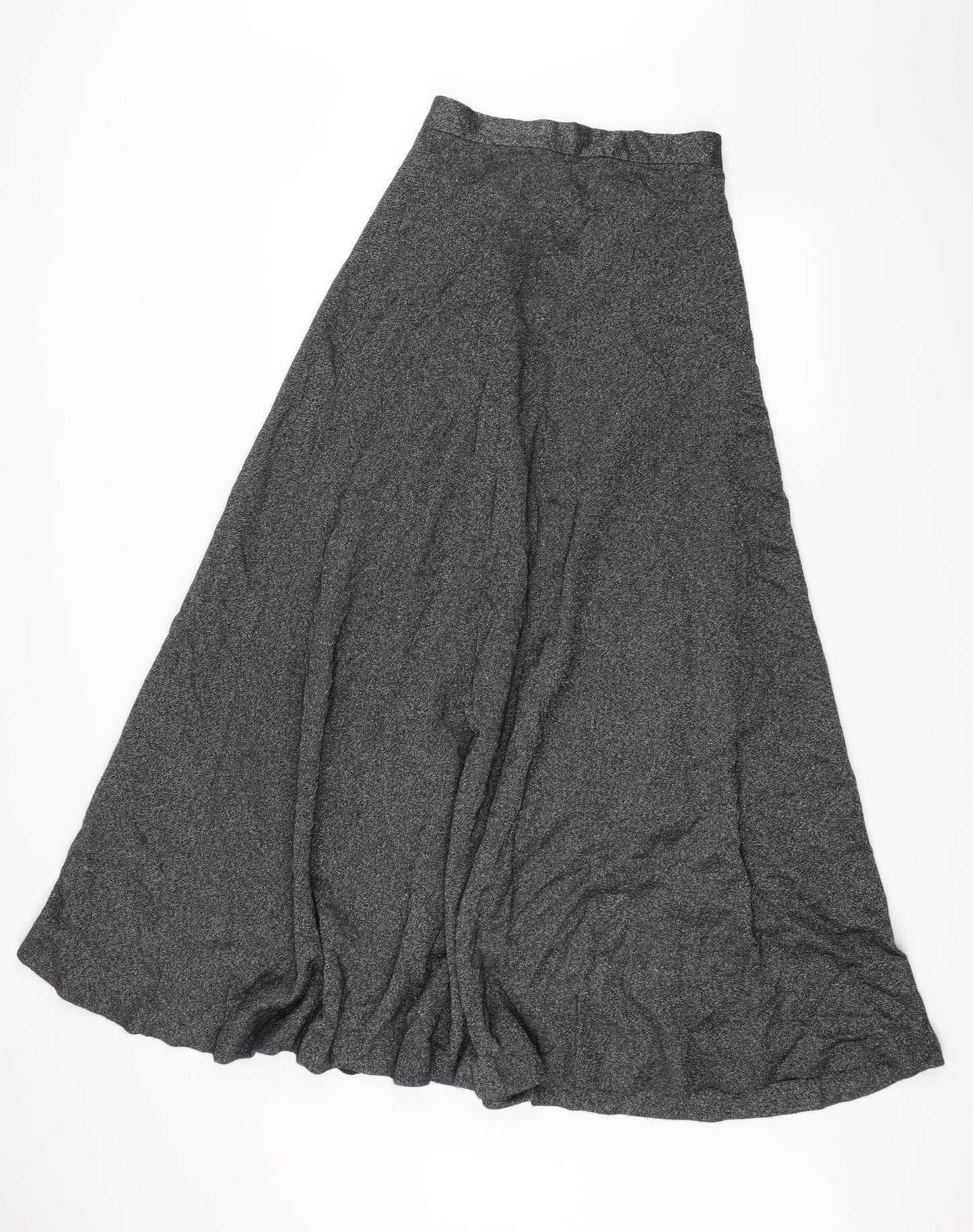 Preworn Womens Grey   A-Line Skirt Size 12