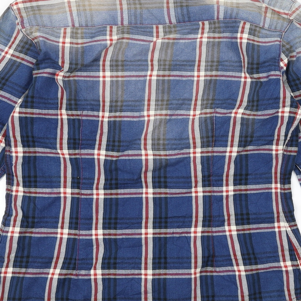 Armani Jeans Mens Blue    Dress Shirt Size M