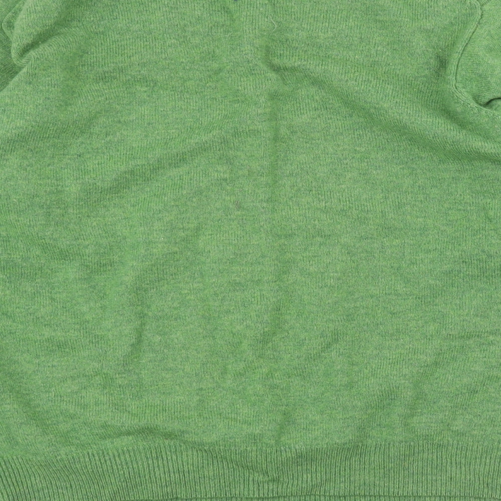WOOLSEY Mens Green  Knit Pullover Jumper Size M