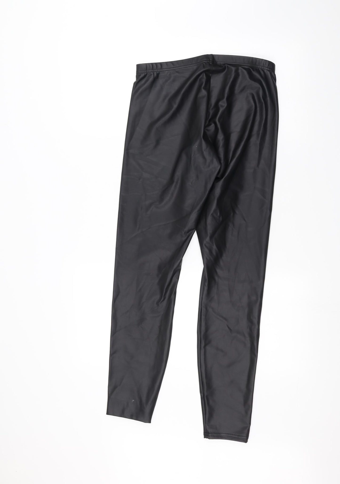 Papaya Womens Black   Trousers  Size 12 L26 in