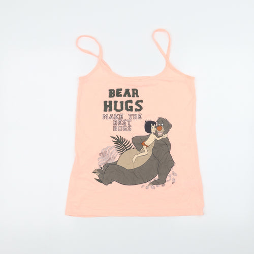 Disney Womens Pink   Basic Tank Size S  - DISNEY