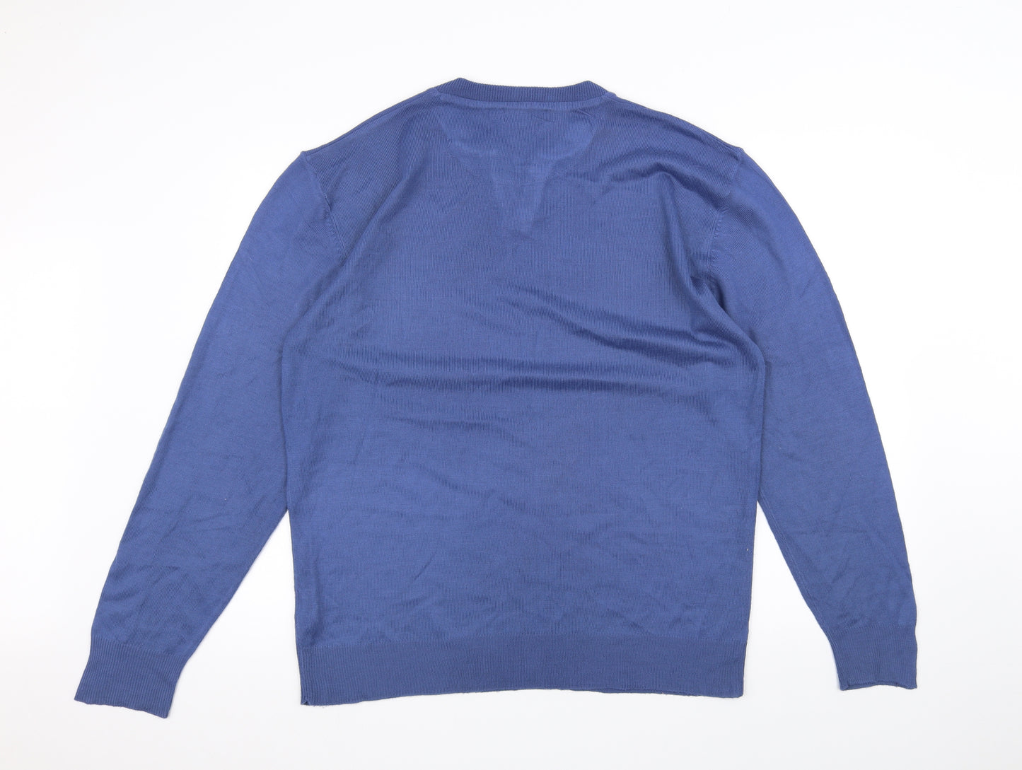 Pierre Cardin Mens Blue    T-Shirt Size L