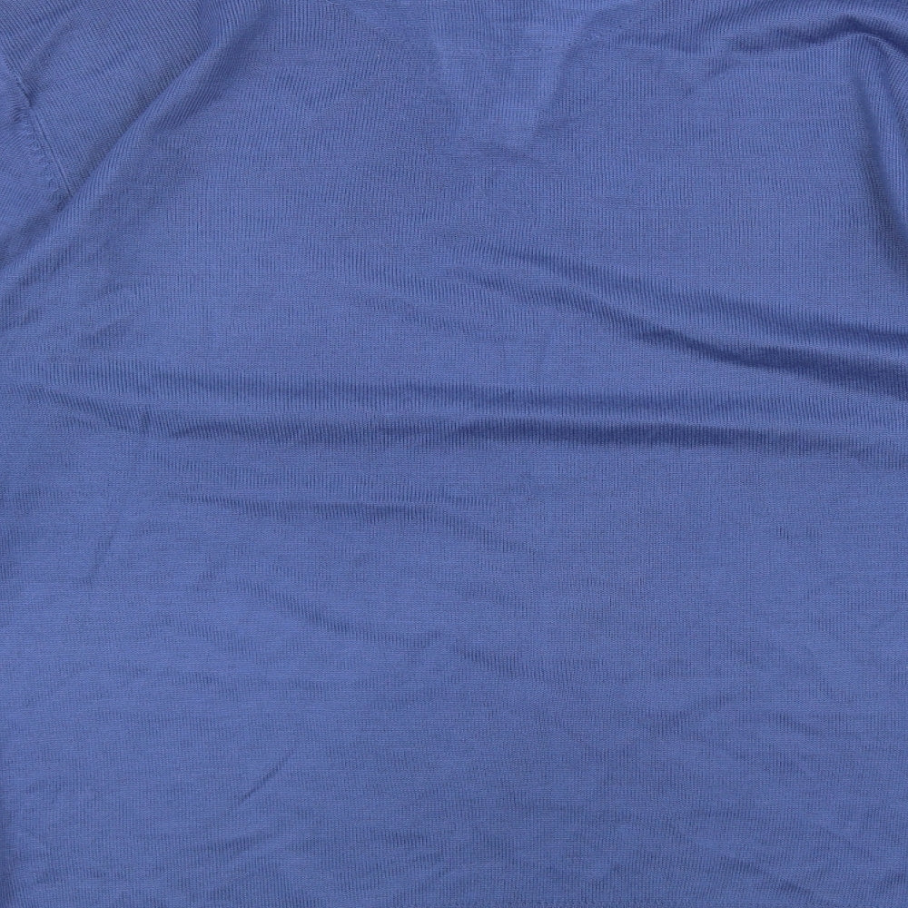 Pierre Cardin Mens Blue    T-Shirt Size L