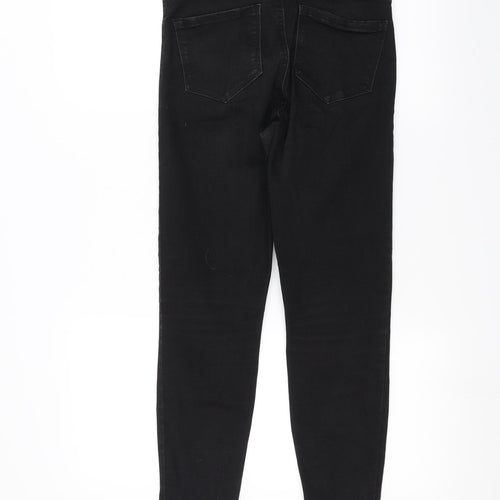 Denim & Co. Womens Black  Denim Skinny Jeans Size 12 L25 in