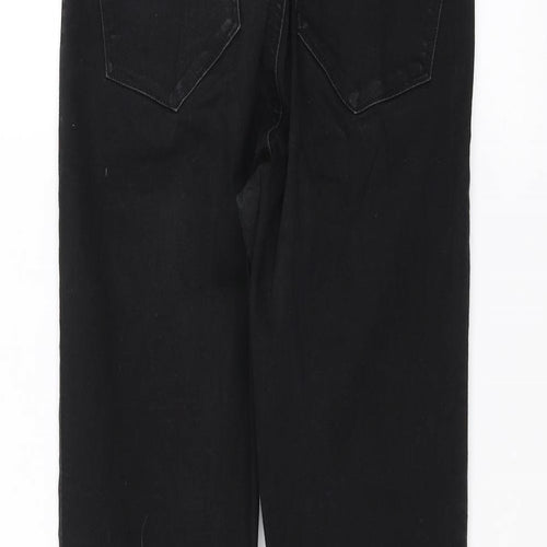 Denim & Co. Womens Black  Denim Skinny Jeans Size 12 L25 in