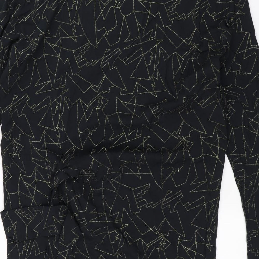 Numph Womens Black   Basic T-Shirt Size 12