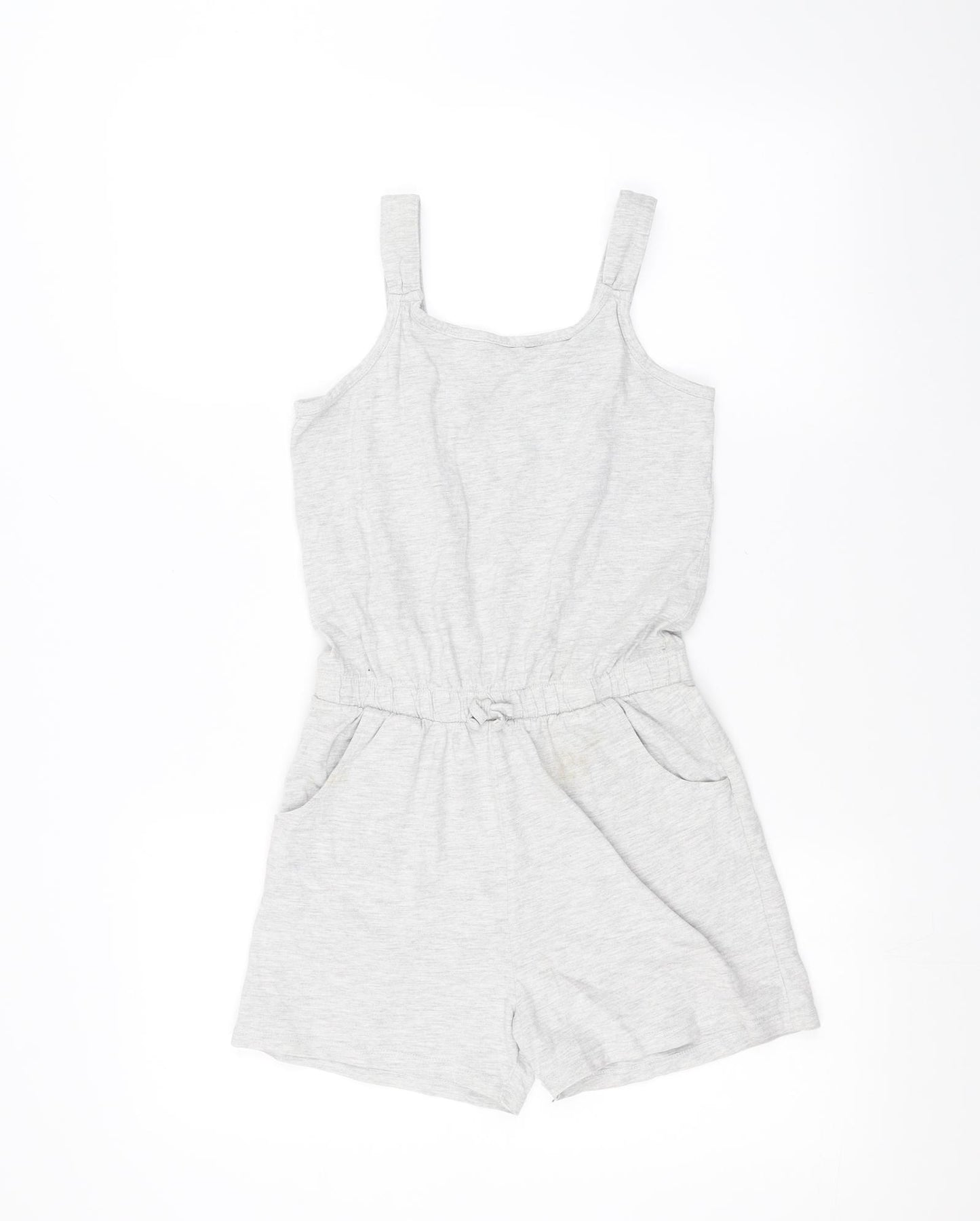 George Girls Grey   Playsuit One-Piece Size 10-11 Years
