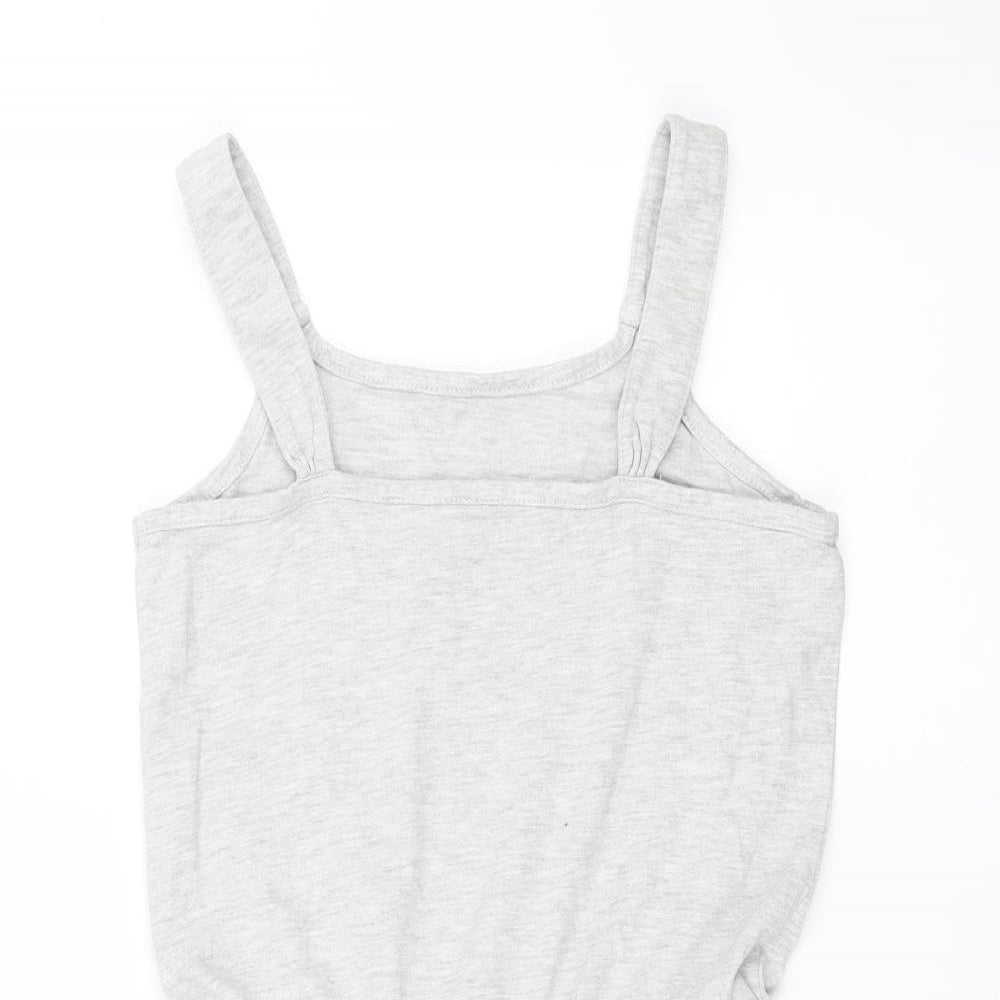 George Girls Grey   Playsuit One-Piece Size 10-11 Years