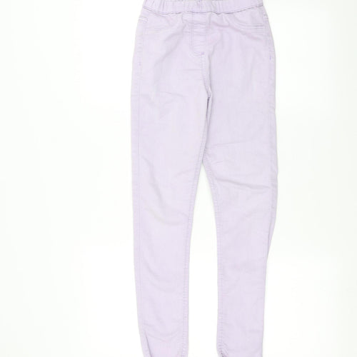 Matalan Girls Purple   Skinny Jeans Size 12 Years