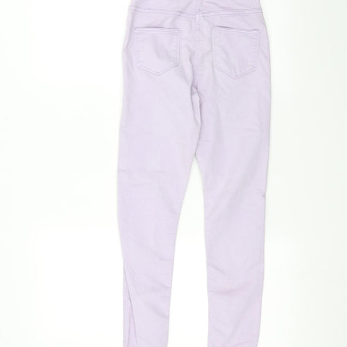 Matalan Girls Purple   Skinny Jeans Size 12 Years