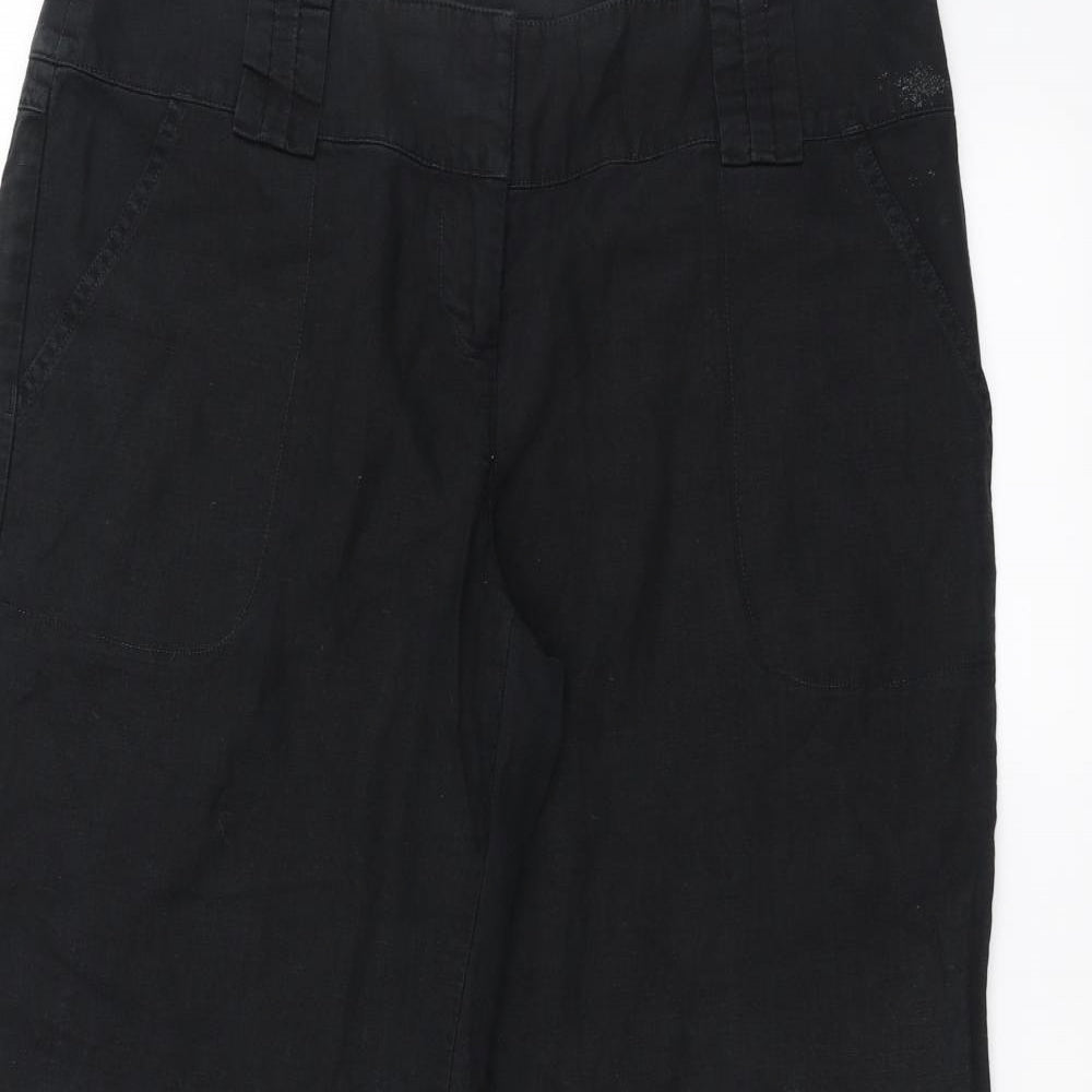 NEXT Womens Black   Trousers  Size 16 L25 in