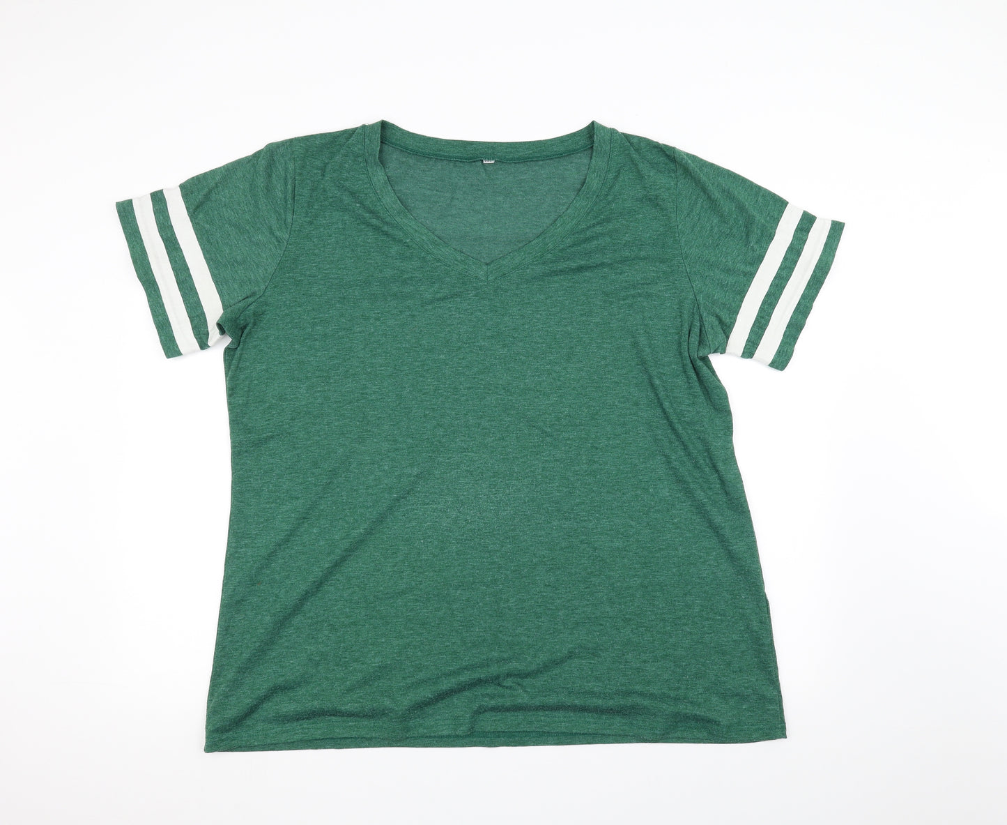 Preworn Mens Green    T-Shirt Size 2XL