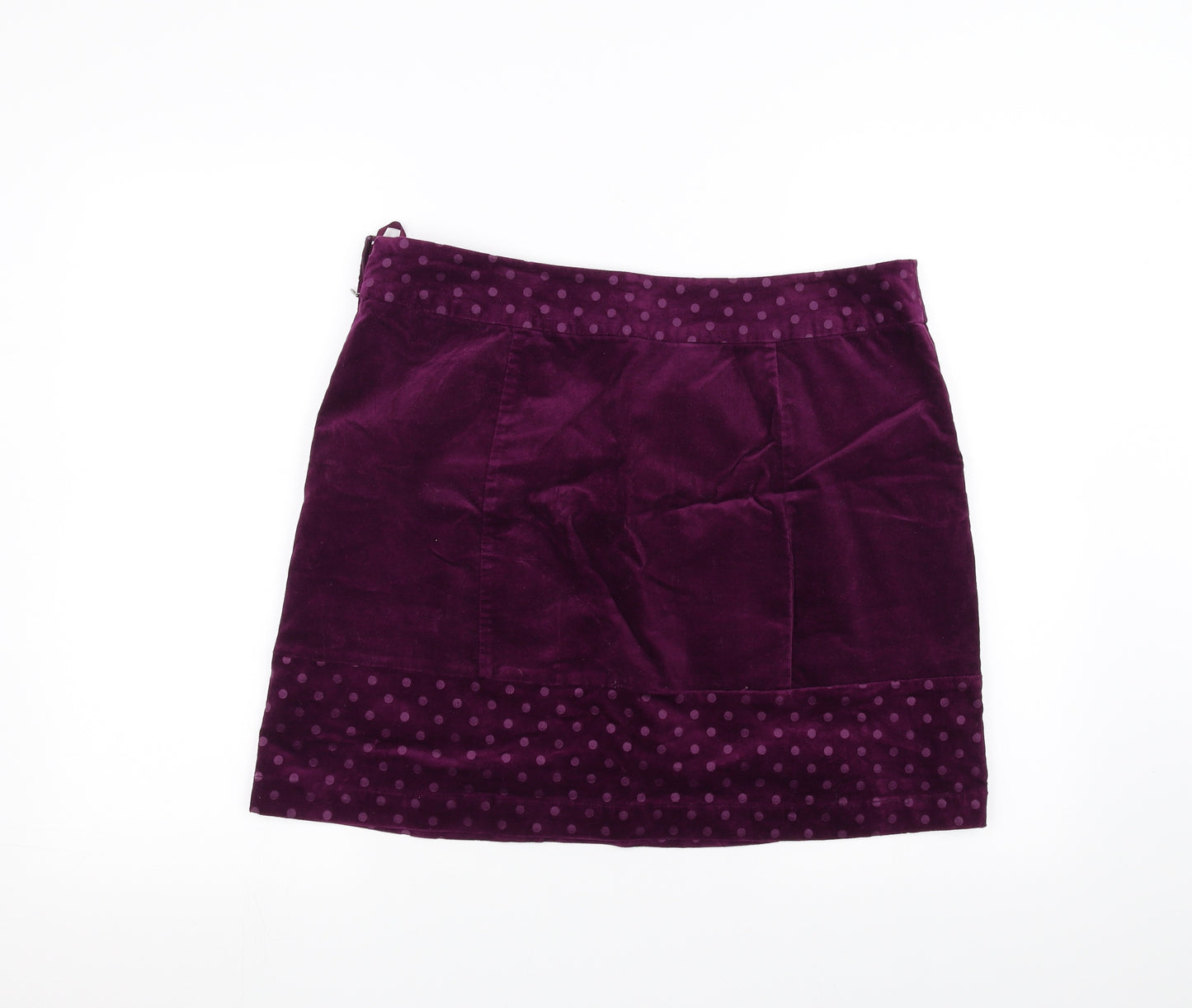White Stuff Womens Purple   A-Line Skirt Size 14