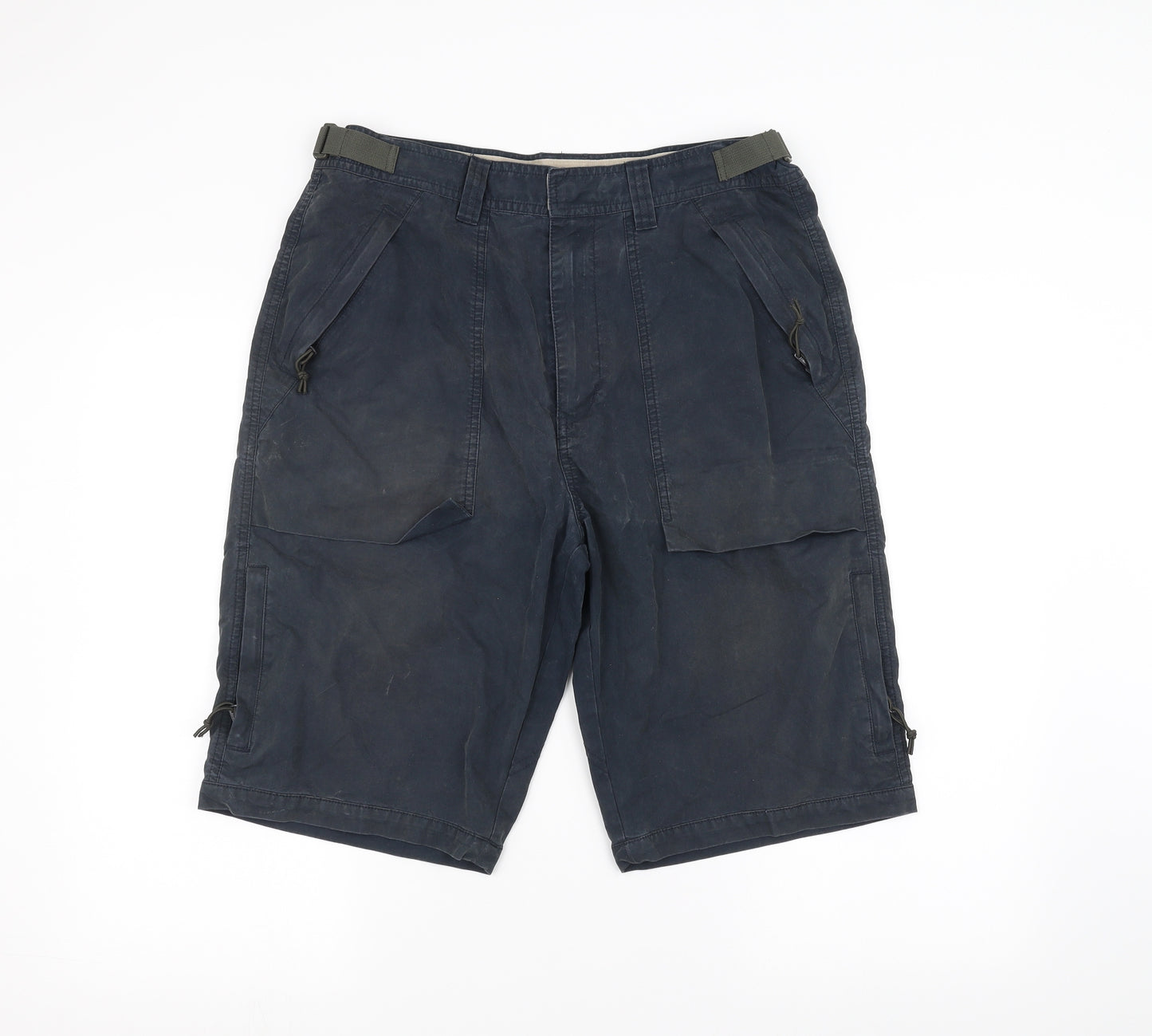 NEXT Mens Blue   Chino Shorts Size 34
