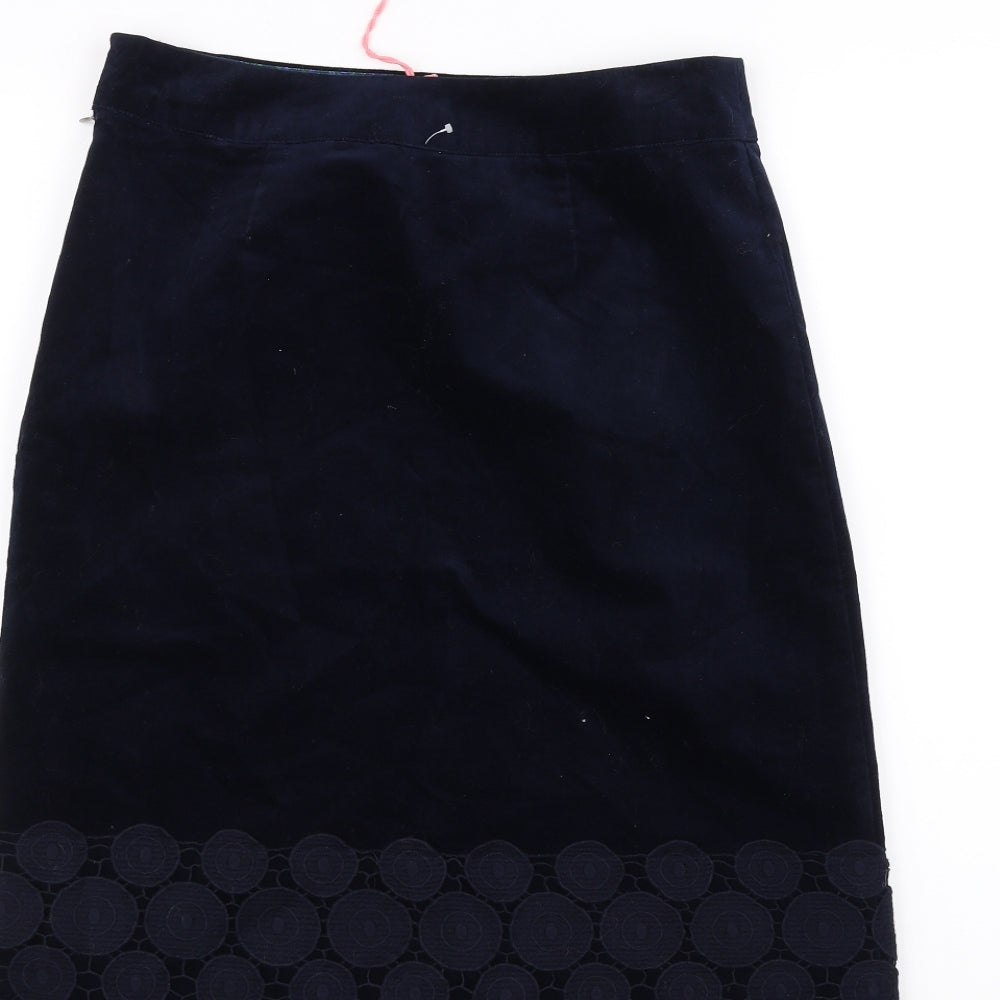 White Stuff Womens Blue   A-Line Skirt Size 8