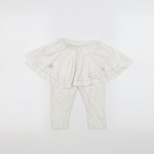 Cutey Couture Baby White   Babygrow One-Piece Size 18 Months